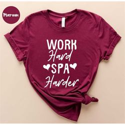 Work Hard Spa Harder - Massage Therapist - Message Therapy - Massage Therapist Gift - Muscle Whisperer - Massage Doctor