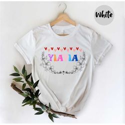 Yiayia Shirt, Grandmother Shirt, Funny Yiayia Shirt With Flowers,  Yiayia Gifts, Best Yiayia Ever, Yiayia T-shirt, Yiayi