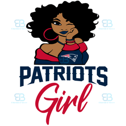 Patriots Girl Svg, Patriots Logo Svg, NFL Girls Svg, Football Svg, NFL Football
