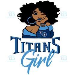 Titans Girl Svg, Titans Logo Svg, NFL Girls Svg, Football Svg, NFL Football Svg