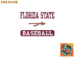 Florida State Seminoles Baseball Logo Officially Licensed png, digital download copy