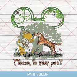 Winnie The Pooh Animal Kingdom PNG | Animal Kingdom Safari | Pooh Piglet Tigger | Magic Kingdom | Hakuna Matata | PNG