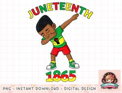 Dabbing Black King Juneteenth 1865 Brown Skin Boys Kids Teen png, instant download, digital print