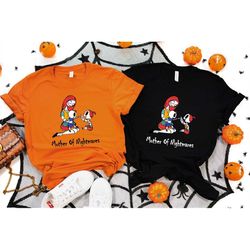 Mother Of Nightmares Shirt, Halloween Shirt, Halloween Mom Shirt, Jack And Sally Shirt, Nightmare Before Christmas, Hall