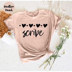 Scribe Shirt, ER Scribe Tshirt, Gift for Scribe, Healthcare Worker Gift , Future Medical Scribe, Scribe Appreciation, Sc