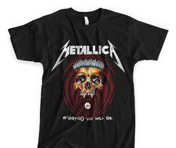 Metallica 2023 Shirt, Metallica Tour 2023 T Shirt for Men Women, Metallica Shirt for fan, M72 World Tour 2023 Shirt