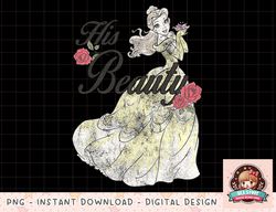 Disney Beauty And The Beast Bridal Belle His Beauty Couples png, instant download, digital print