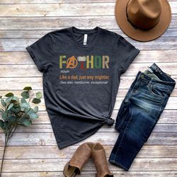 Fathor Shirt, Dad shirt, Father's Day Shirt, Superhero Dad Shirt, Father's Day Shirt, Cool Father Shirt, Super Dad Shirt