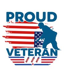 Proud Veteran Svg, American Flag Svg, USA Svg, Military Svg, Memorial Svg,Veterans Day Digital Download