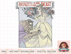 Disney Beauty And The Beast Classic Portrait Poster png, instant download, digital print