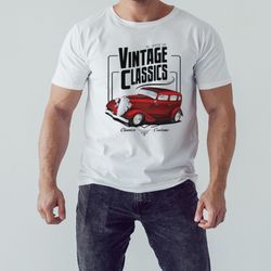 Vintage 34 Car shirt, Unisex Clothing, Shirt For Men Women, Graphic Design, Unisex Shirt