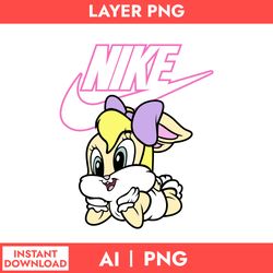 Lola Bunny Nike Png, Nike Logo Png, Lola Bunny Png, Ai Digital File