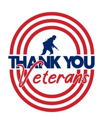 Thank You Veterans Svg, American Flag Svg, USA Svg, Military Svg, Memorial Svg,Veterans Day Digital Download