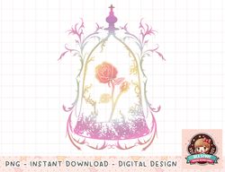 Disney Beauty And The Beast Enchanted Rose png, instant download, digital print