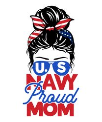 U.S Navy Proud Mom Veteran  Svg, American Flag Svg, USA Svg, Military Svg, Memorial Svg,Veterans Day Digital Download
