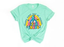 Hello Fifth Grade Shirt, Hello Fifth Grade Tshirt, Back to School Shirt , Teacher Gift, Gift for Teachers, Teacher Shirt