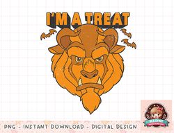 Disney Beauty and the Beast I m A Treat Halloween png, instant download, digital print