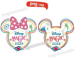 Mickey Magic 2023 svg, Disney Cruise Trip 2023 svg, Disney Family Vacation svg, Mickey Sailor png, Magical Kingdom png