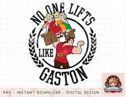 Disney Beauty and the Beast No One Lifts Like Gaston Badge png, instant download, digital print