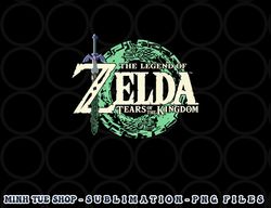 The Legend of Zelda Tears Of The Kingdom Official Logo Premium png, digital download copy