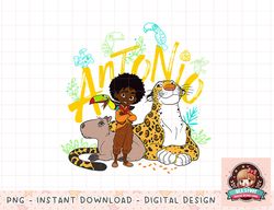 Disney Encanto Antonio with Animal Friends png, instant download, digital print