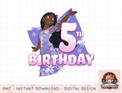 Disney Encanto Isabela 5th Birthday png, instant download, digital print