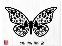 Butterfly pattern svg, Butterfly pattern vector file, Butterfly svg, Butterfly png, Butterfly dxf, Butterfly cut file