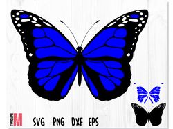 Butterfly svg, Butterfly Green Layered SVG, Butterfly vector file, Butterfly png, Butterfly clipart, Butterfly svg files
