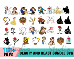 100 Beauty And Beast Bundle SVG, Disney Svg, Belle Svg, Disney Princess Svg, Walt Disney,Belle clipart,Belle svg,Beauty