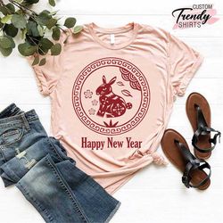Chinese Zodiac Shirt, Lunar New Year 2023 Shirt, Chinese New Year Shirt, Year of the Rabbit 2023 Shirt, Chinese Shirt, C