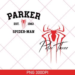 Spider-Man Movie PNG, Parker 1983 PNG, Peter Three, Avengers Team PNG, Spiderman Party, Superhero PNG, Spider-Man PNG