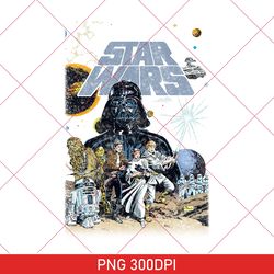 Star Wars Special Edition Comics Book Vintage PNG, Galaxy's Edge Holiday Trip PNG, Family Birthday Gift Adult Kid Toddle
