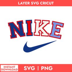Nike Swoosh Svg, Nike Logo Svg, 4th Of July Svg, Png Digital File