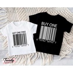 Funny Twin Shirt, Twin Baby Gift, Twin Matching Shirts, Twin Reveal Gifts, Twin Baby Shower Gift, Sibling Matching Shirt