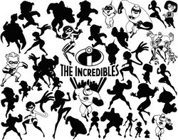 The Incredible svg, The Incredible silhouette svg, The Incredible png dxf
