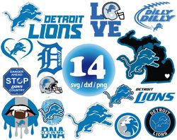 Detroit Lions svg, NFL team svg, Detroit Lions png, sport