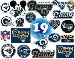Los Angeles Rams svg, NFL team svg, Los Angeles Rams png, sport