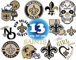 New Orleans Saints svg, NFL team svg, New Orleans Saints png, sport