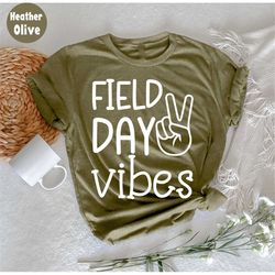 Field Day Vibes T-Shirt, School Trip Vibes,  Kids Field Day , Funny School Trip, School Trip Day Gift, School Fun Day, G