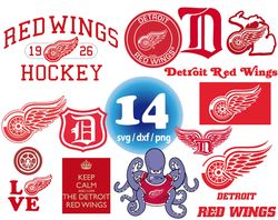 Detroit Red Wings svg, NHL team svg, Detroit Red Wings png, sport