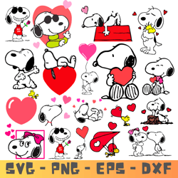 Snoopy Peanuts Bundle Svg - Snoopy Peanuts PNG - SVG - EPS - DXF - Snoopy Peanuts Instant Download.