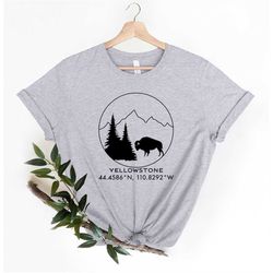 Yellowstone Park Shirt, Yellowstone National Park Shirt, Yellowstone Hiking Shirt, Yellowstone Souvenir, Yellowstone Cam