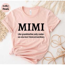 Mimi Shirt - Grandma Shirt - Grandma Gift - Nana Shirt - New Grandma Gift - Grandma Tee - Gigi Shirt - Cute Grandma - Fu