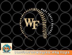 Wake Forest Demon Deacons Baseball Fastball png, digital download copy