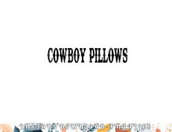 Womens Cowboy Pillows Funny Cowgirls Western Country Tank Top copy