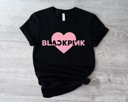 Blackpink Shirt, Korean Music Lover Sweatshirt, Black P