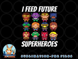 I Feed Future Superheroes School Lunch Lady Squad png, digital download copy
