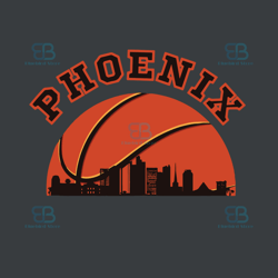 Phoenix Basketball Team Svg, Sport Svg, Phoenix Basketball Svg, Phoenix Team Svg