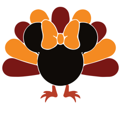 Disney inspired Thanksgiving Day Clipart SVG, dxf, png, Mickey Mouse