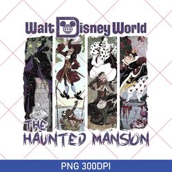 Retro Scary Mickey And Friends The Haunted Mansion PNG, Disney Halloween PNG, Disneyland Trip PNG, Disney Halloween PNG